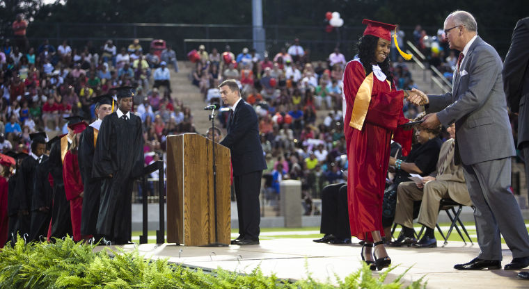 Opelika High School graduation 2013